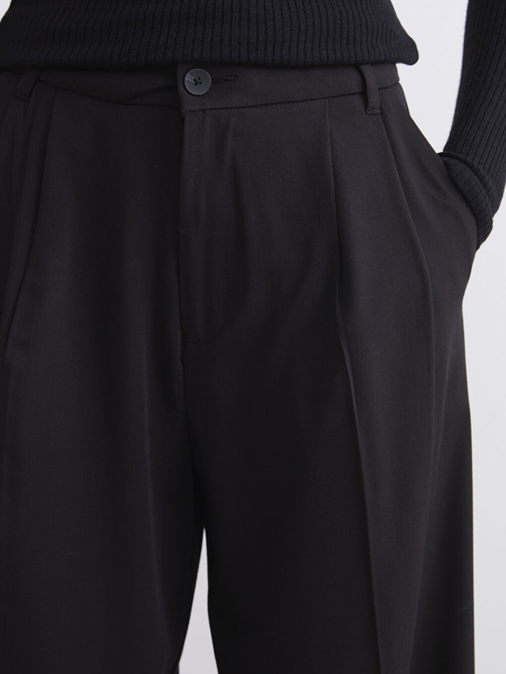 XSIDE Loose Fit Wide Leg Women's Trousers -W54737Z8-CVL