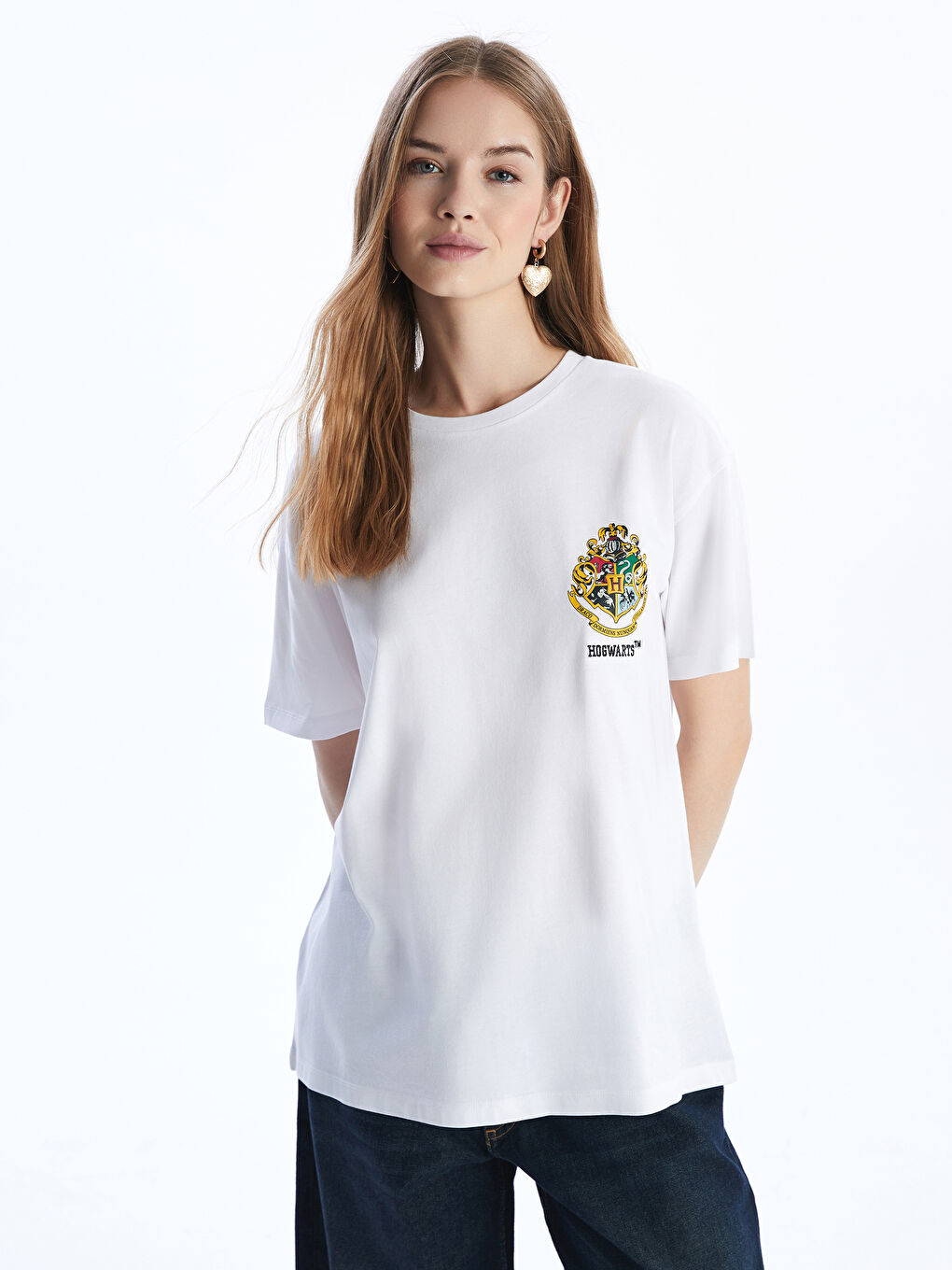XSIDE Woman WHITE T-Shirt -W54742Z8-Q6K
