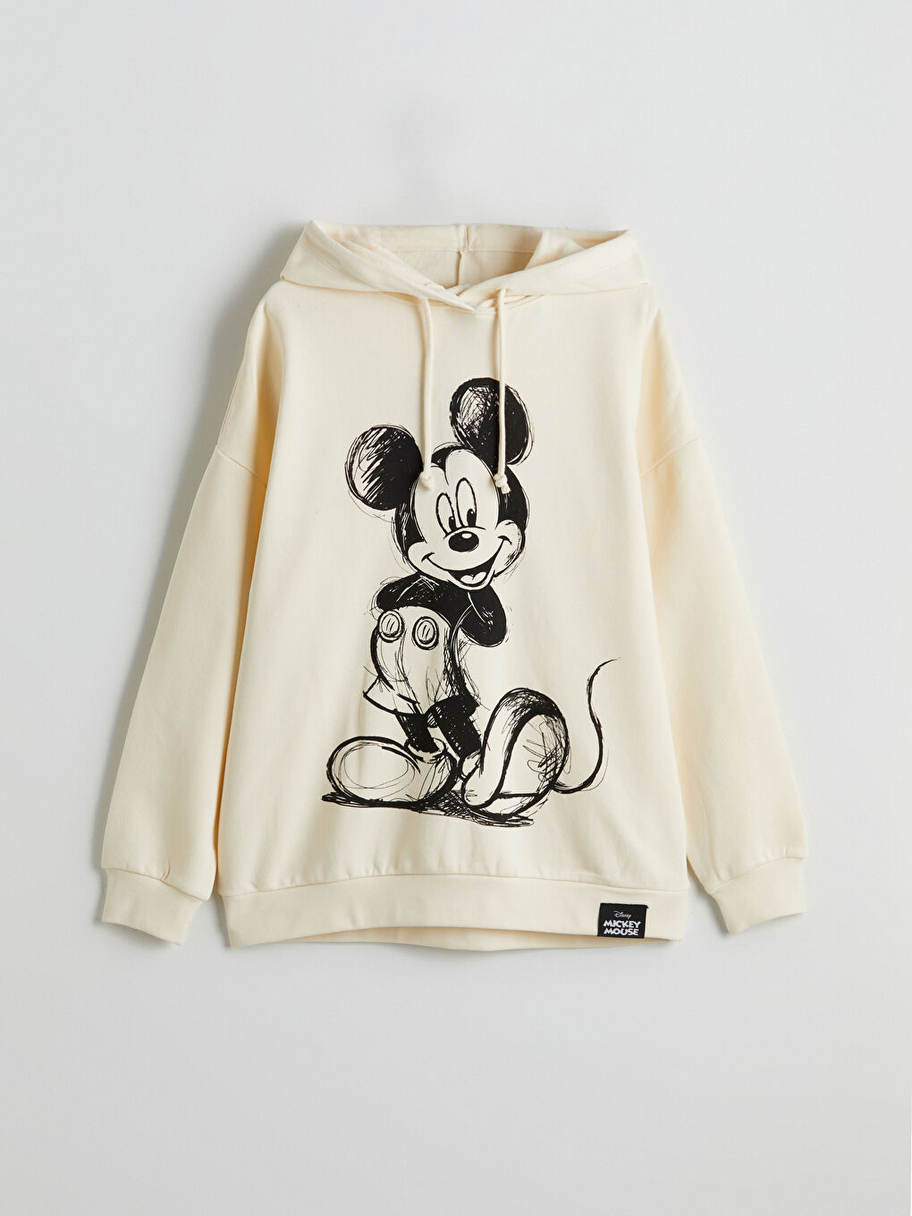 XSIDE Mickey Mouse Štampana Ženska Debela Dukserica sa Kapuljačom -W54746Z8-YJL