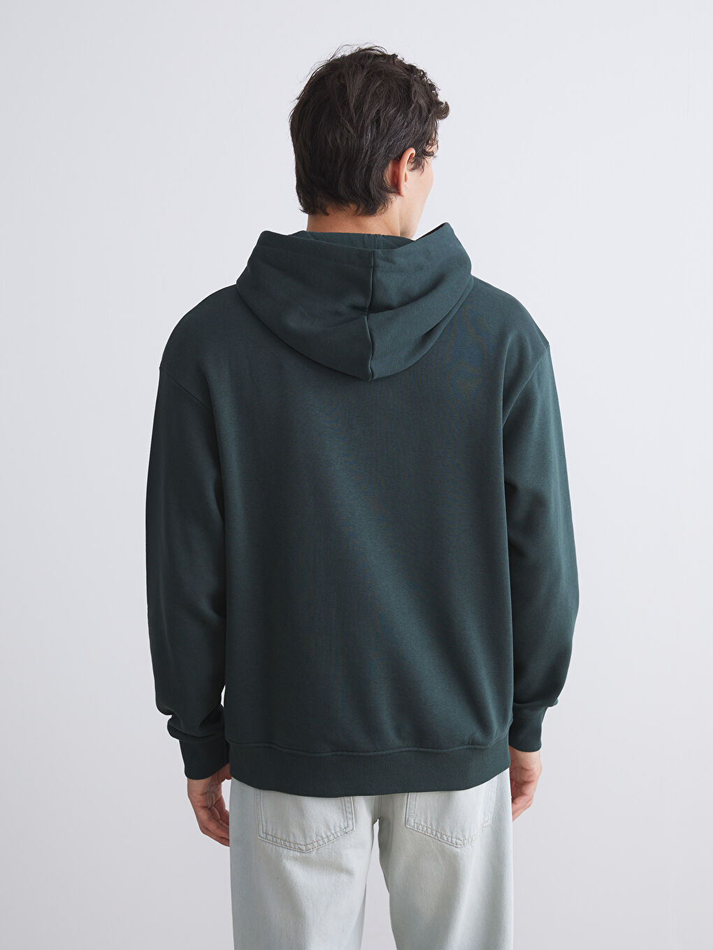 Long Sleeve Printed Men's Hoodie-3