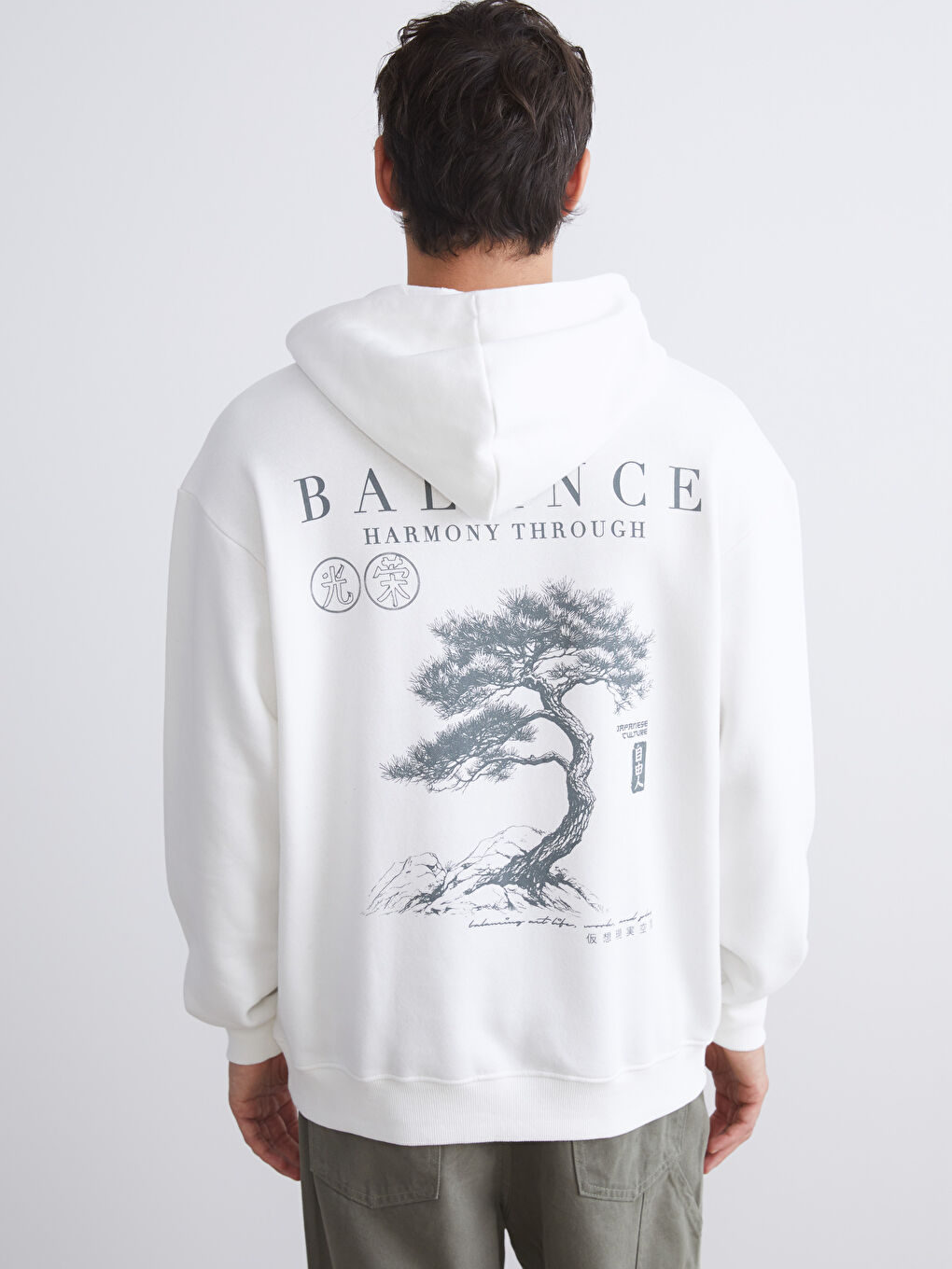 Long Sleeve Printed Men's Hoodie-3