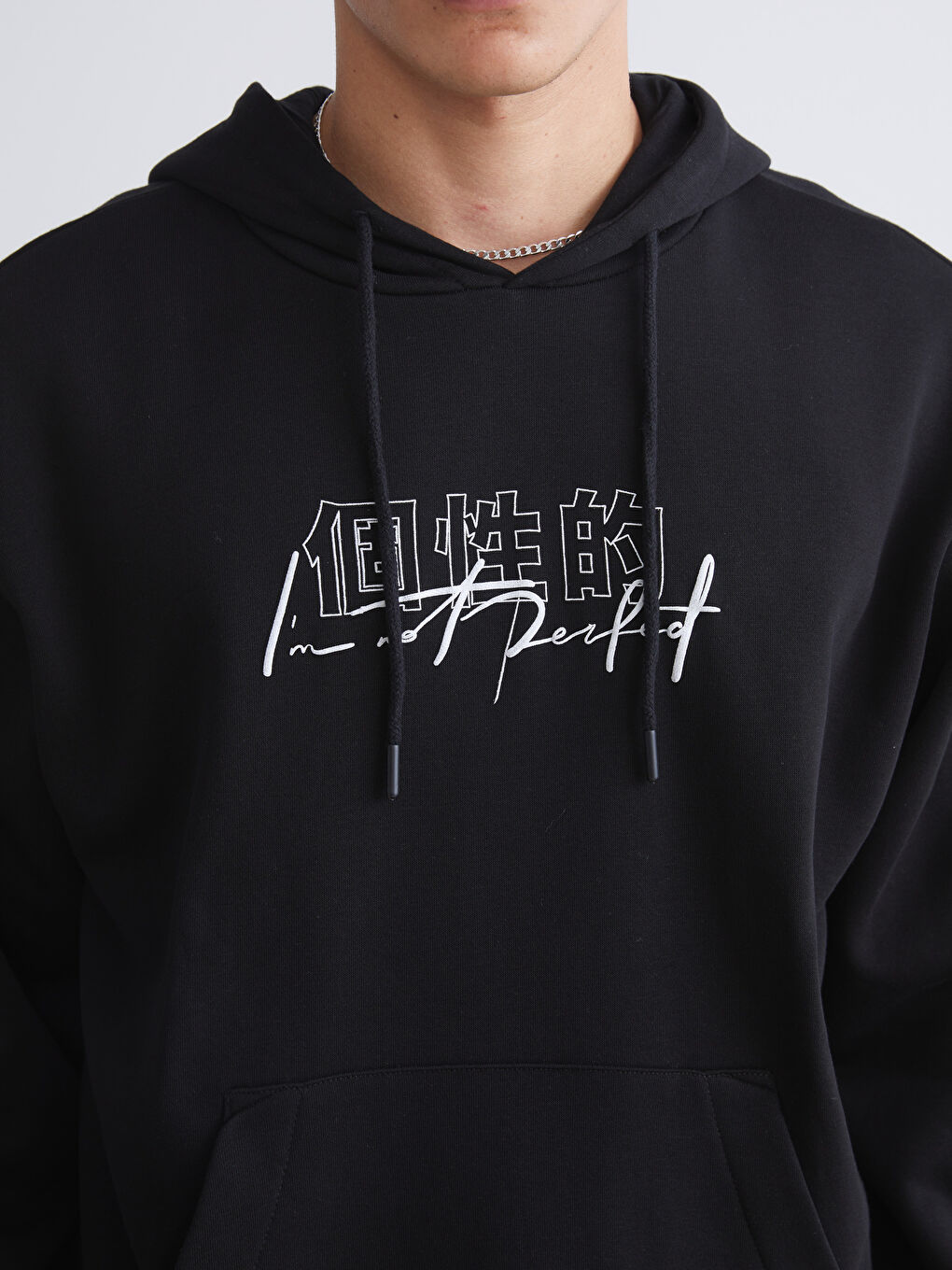 Long Sleeve Printed Men's Hoodie-2