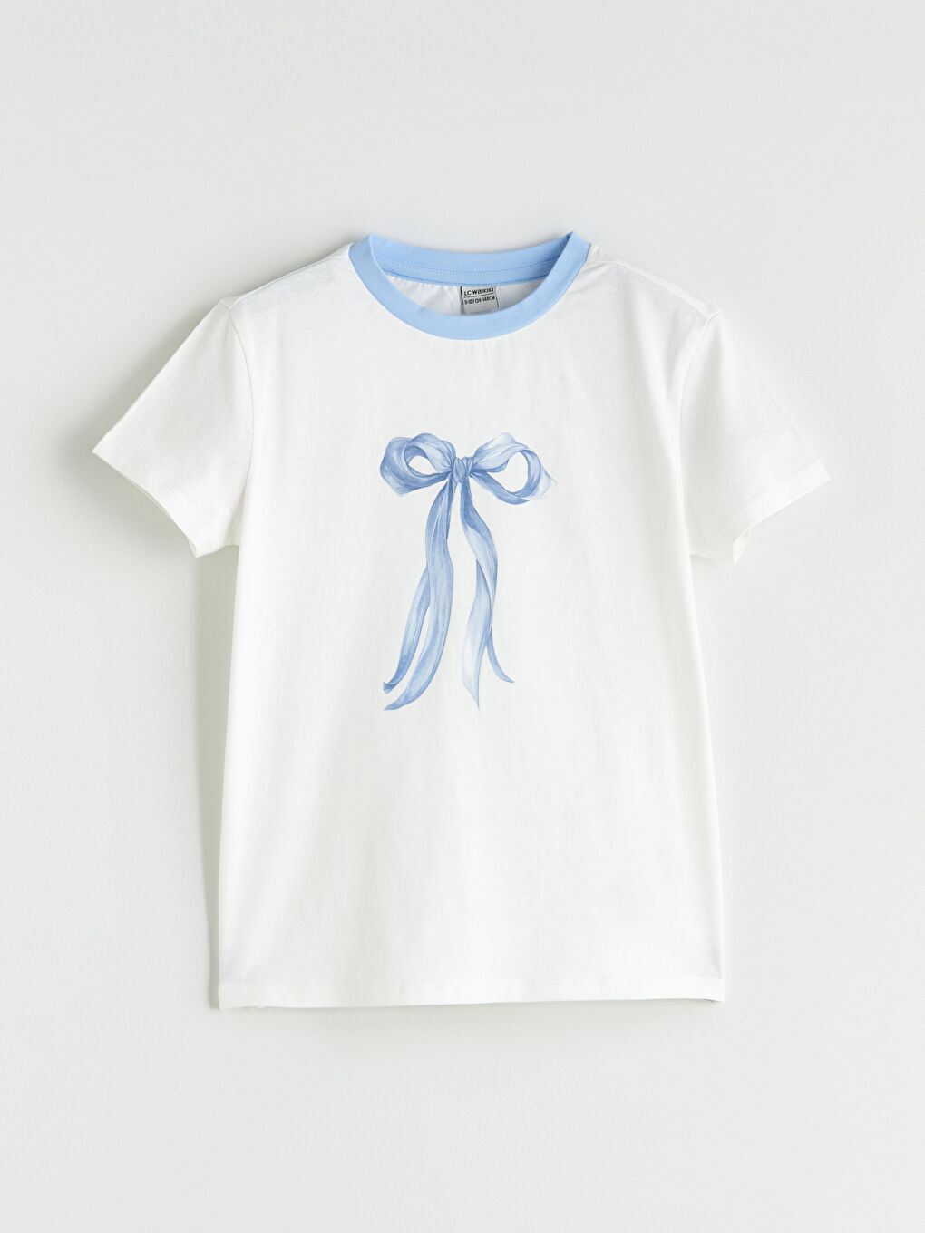 LCW Kids Crew Neck Girls' T-Shirt Set (2 Pieces) -W54772Z4-R9J