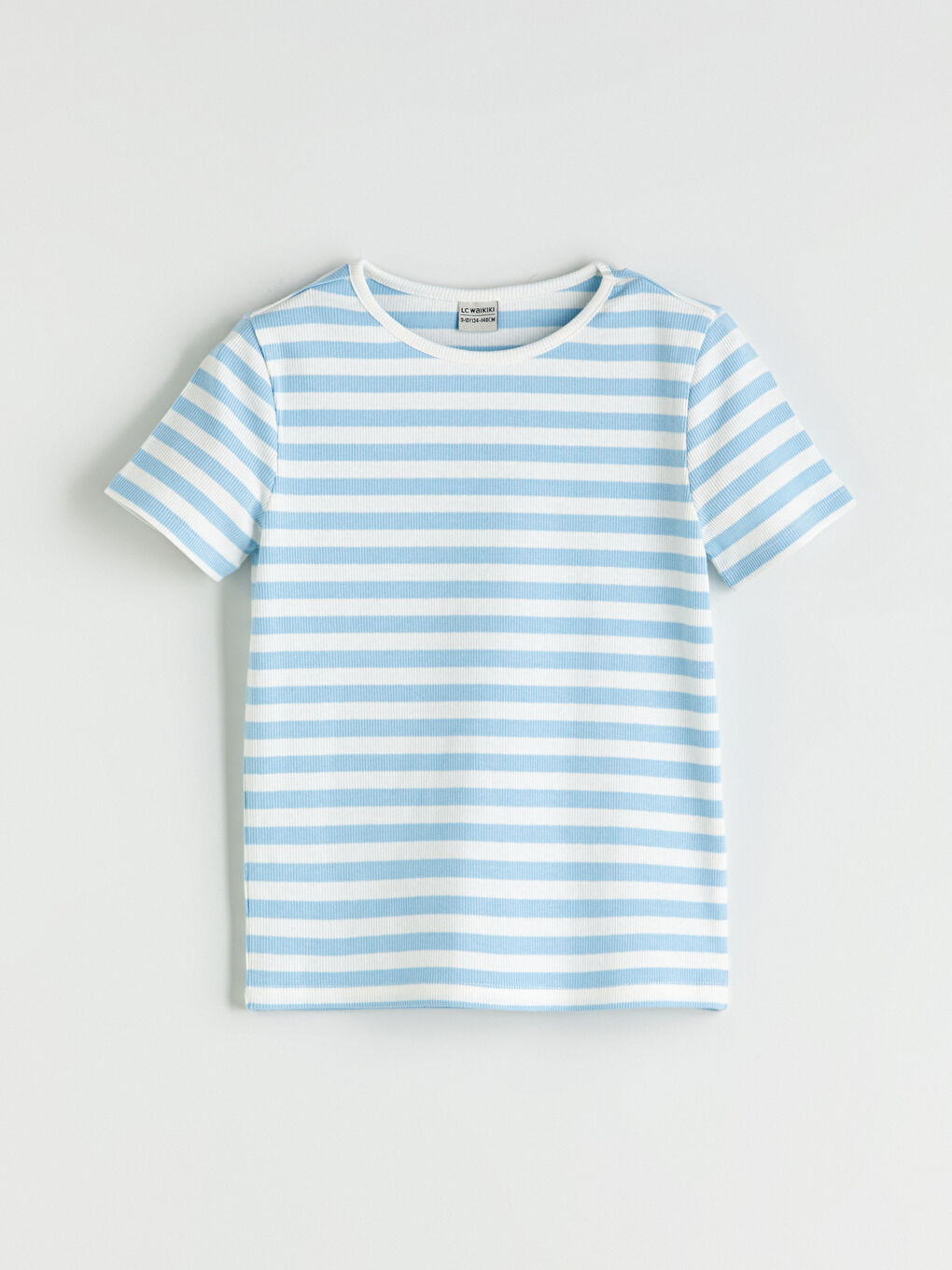 LCW Kids Crew Neck Girls' T-Shirt Set (2 Pieces) -W54772Z4-R9J