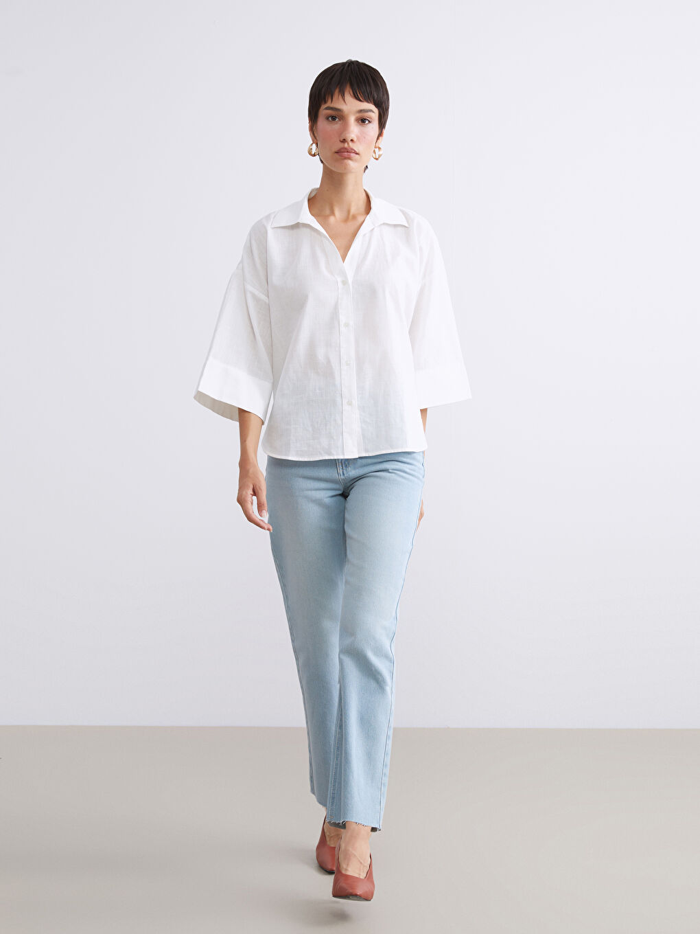 LCW Jeans Дънки За Жени С Права Кройка -W54780Z8-311