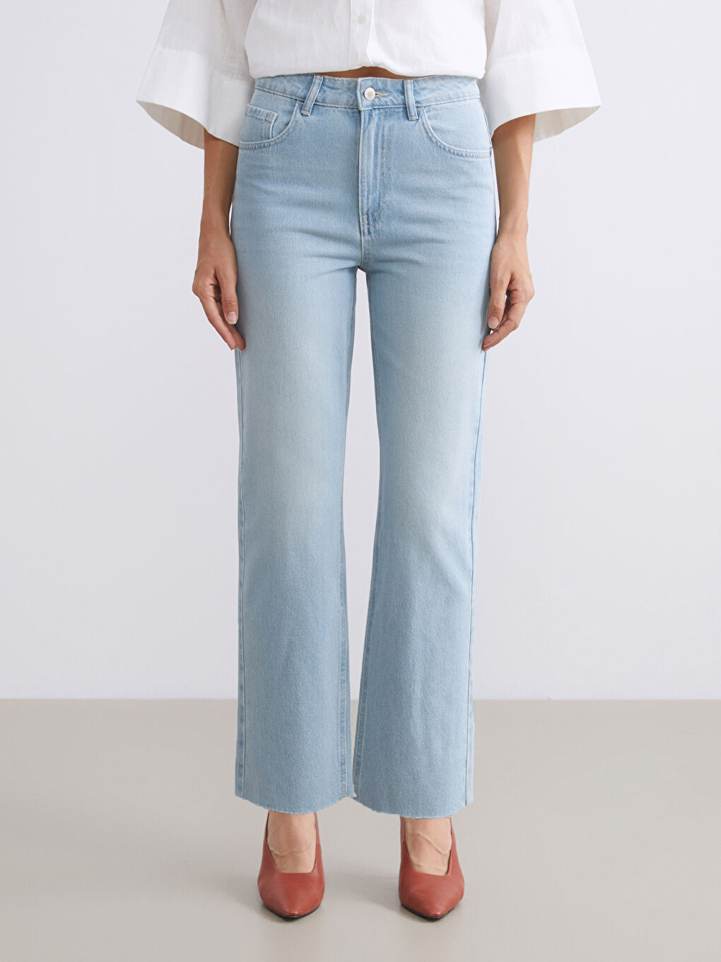 LCW Jeans Дънки За Жени С Права Кройка -W54780Z8-311