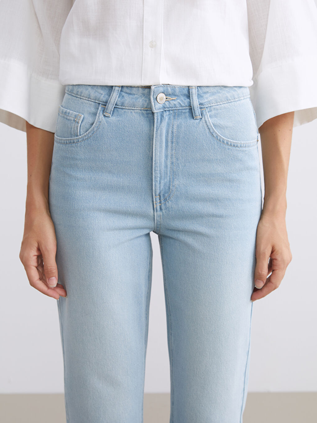 LCW Jeans Дънки За Жени С Права Кройка -W54780Z8-311