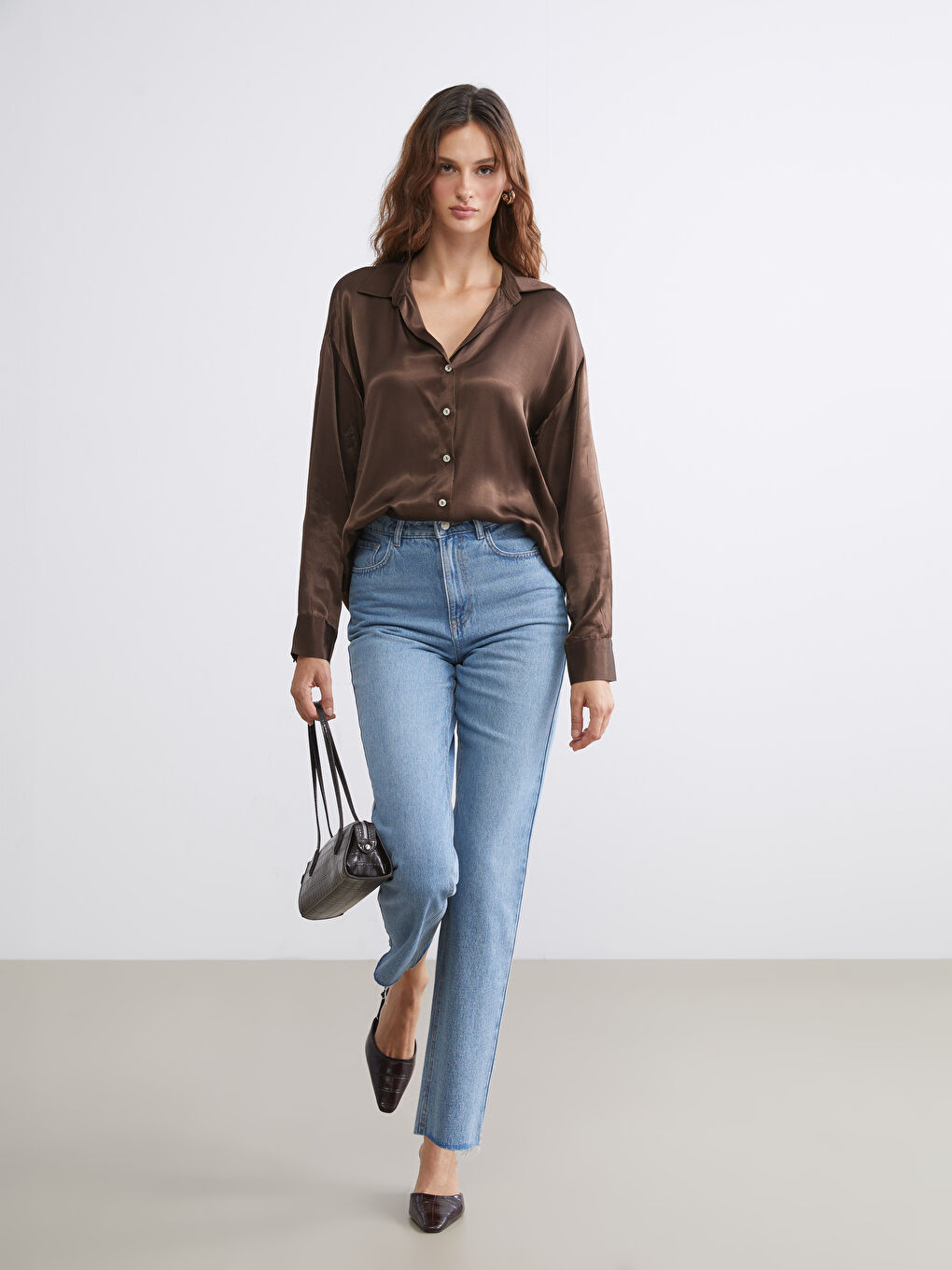 LCW Jeans Straight Fit Women's Jeans -W54780Z8-507