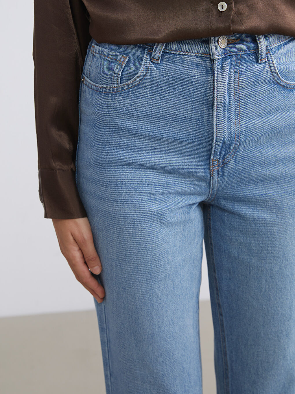 LCW Jeans Straight Fit Women's Jeans -W54780Z8-507