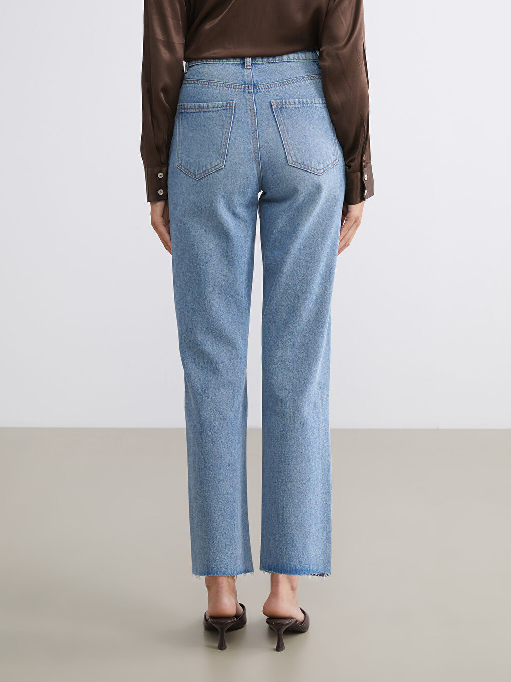 LCW Jeans Straight Fit Women's Jeans -W54780Z8-507
