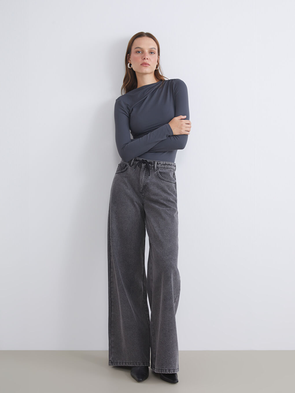 LCW Jeans Wideleg Women's Jeans -W54781Z8-326