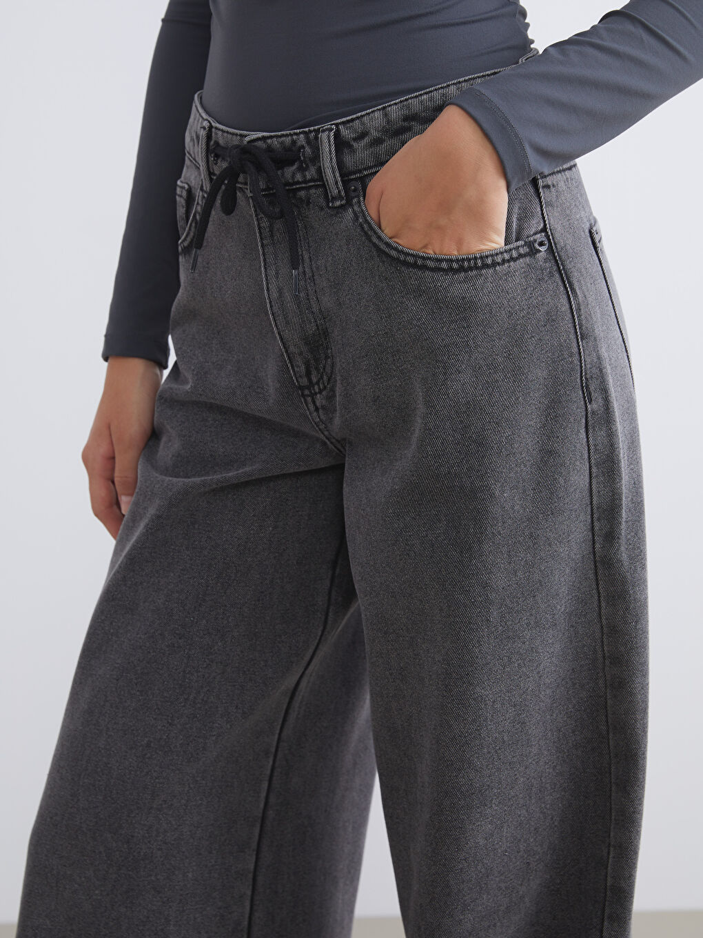 LCW Jeans Wideleg Women's Jeans -W54781Z8-326