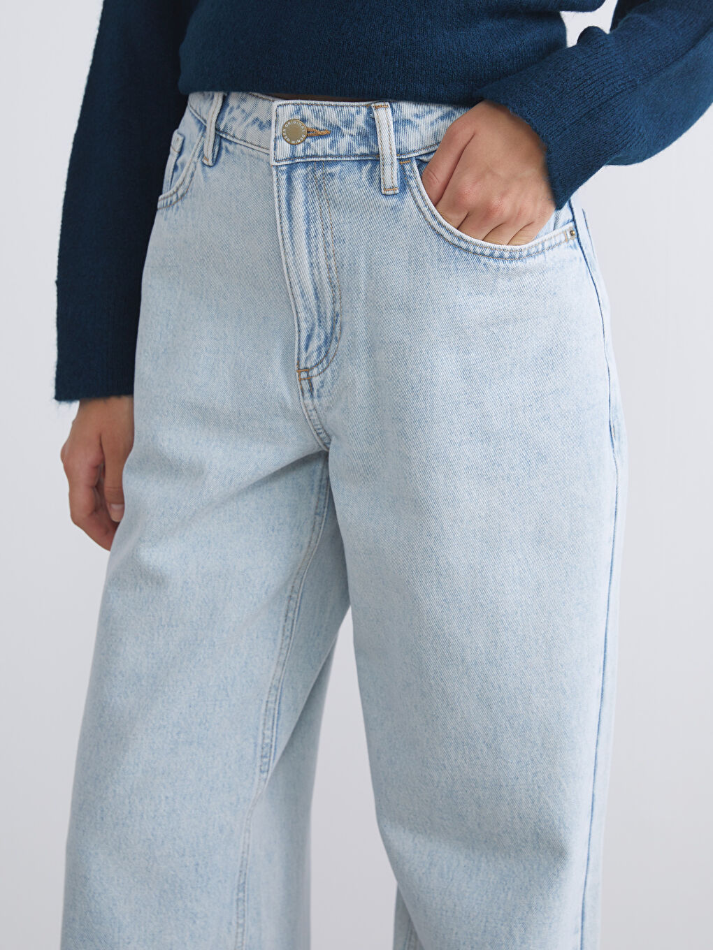 LCW Jeans Baggy Fit Women's Jeans -W54787Z8-311