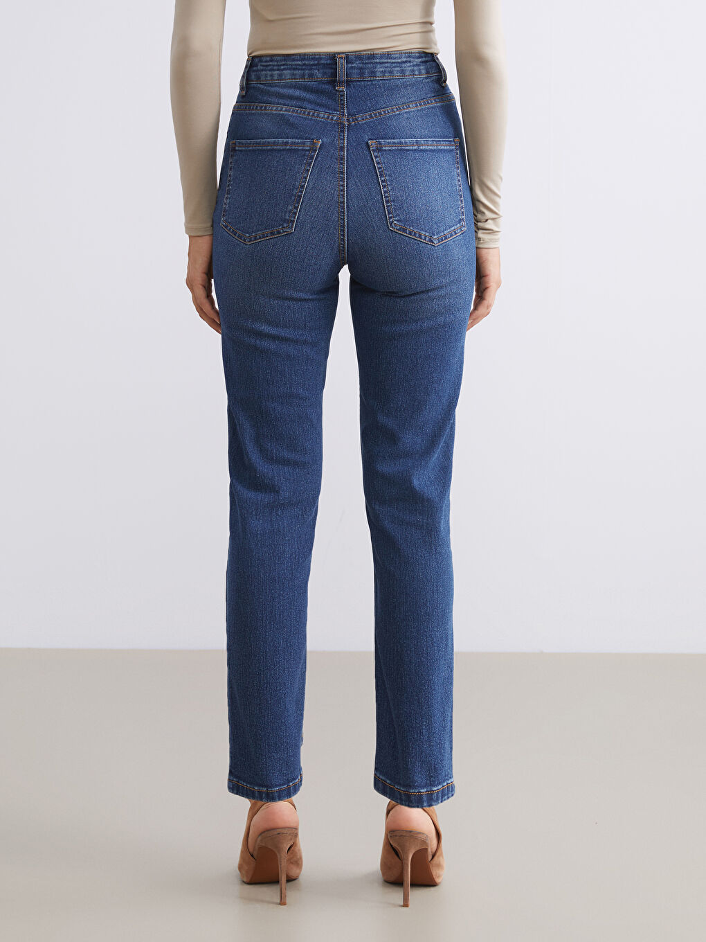 LCW Jeans Slim Mom Women's Jeans -W54789Z8-309