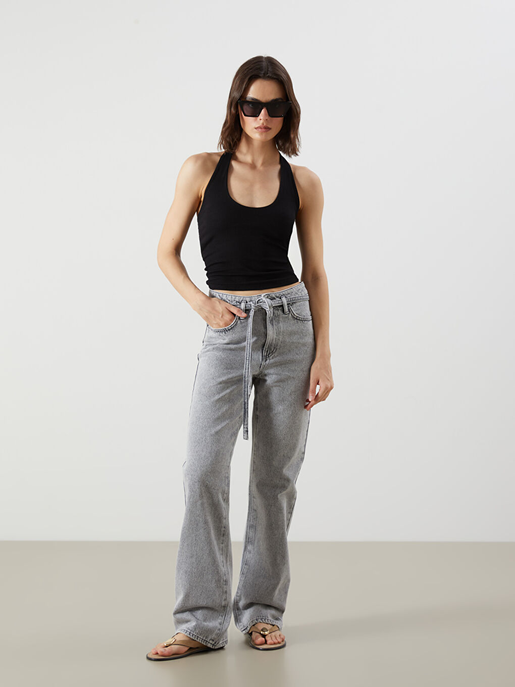 LCW Jeans Жена Сиво Дънки -W54791Z8-GRD
