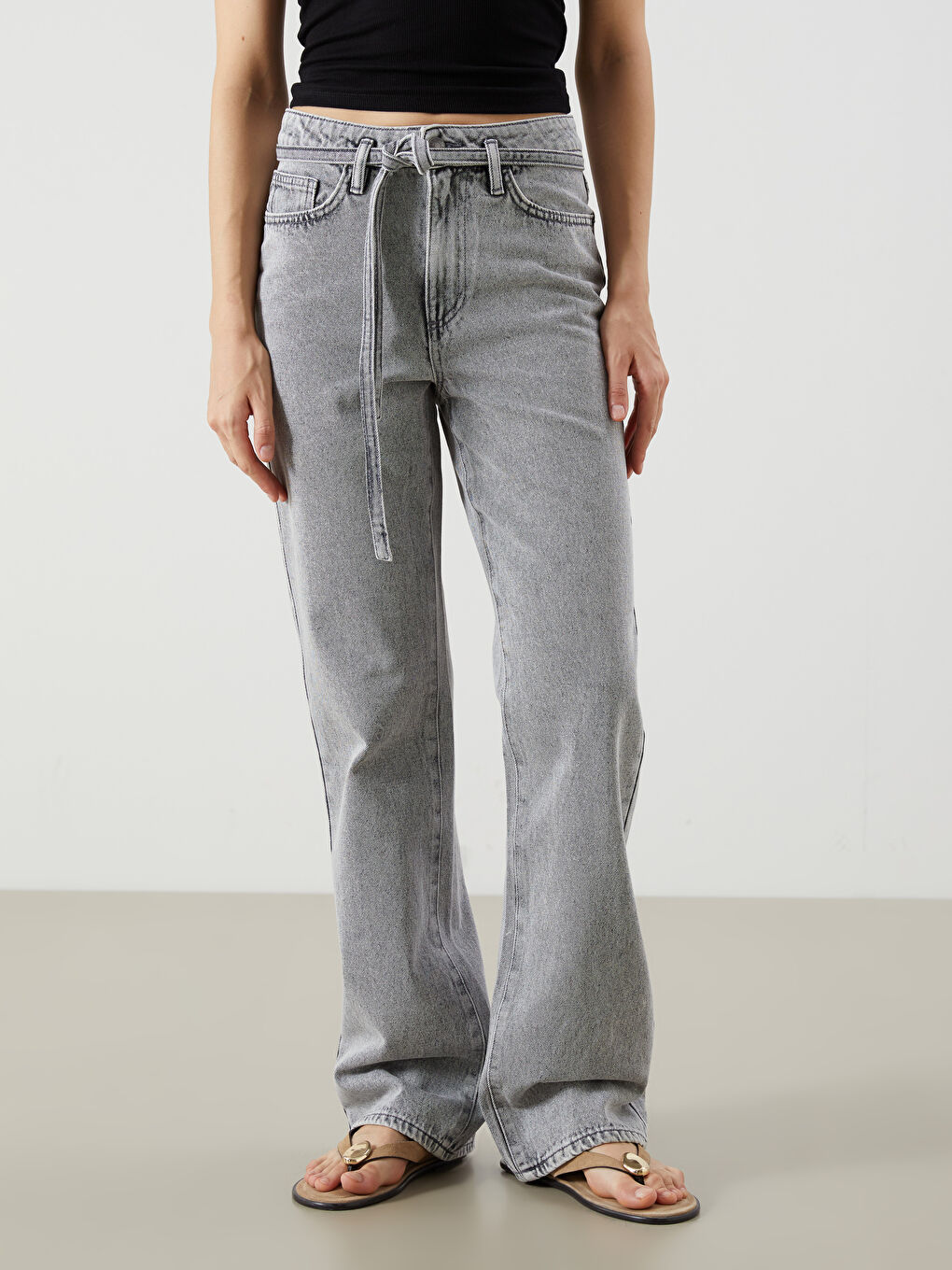 LCW Jeans Жена Сиво Дънки -W54791Z8-GRD