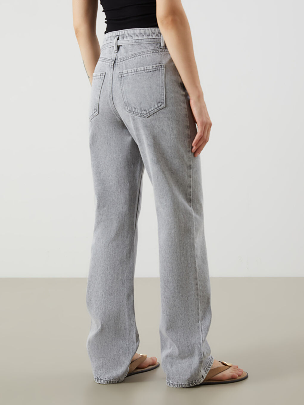 LCW Jeans Жена Сиво Дънки -W54791Z8-GRD