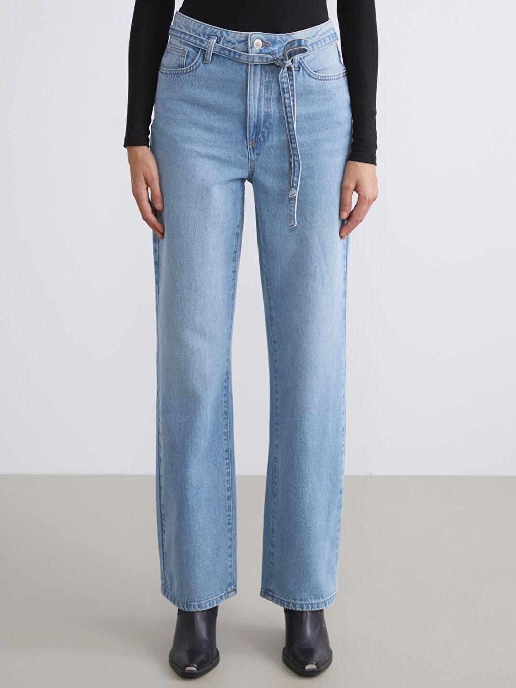 LCW Jeans Straight Fit Women's Jeans -W54792Z8-507