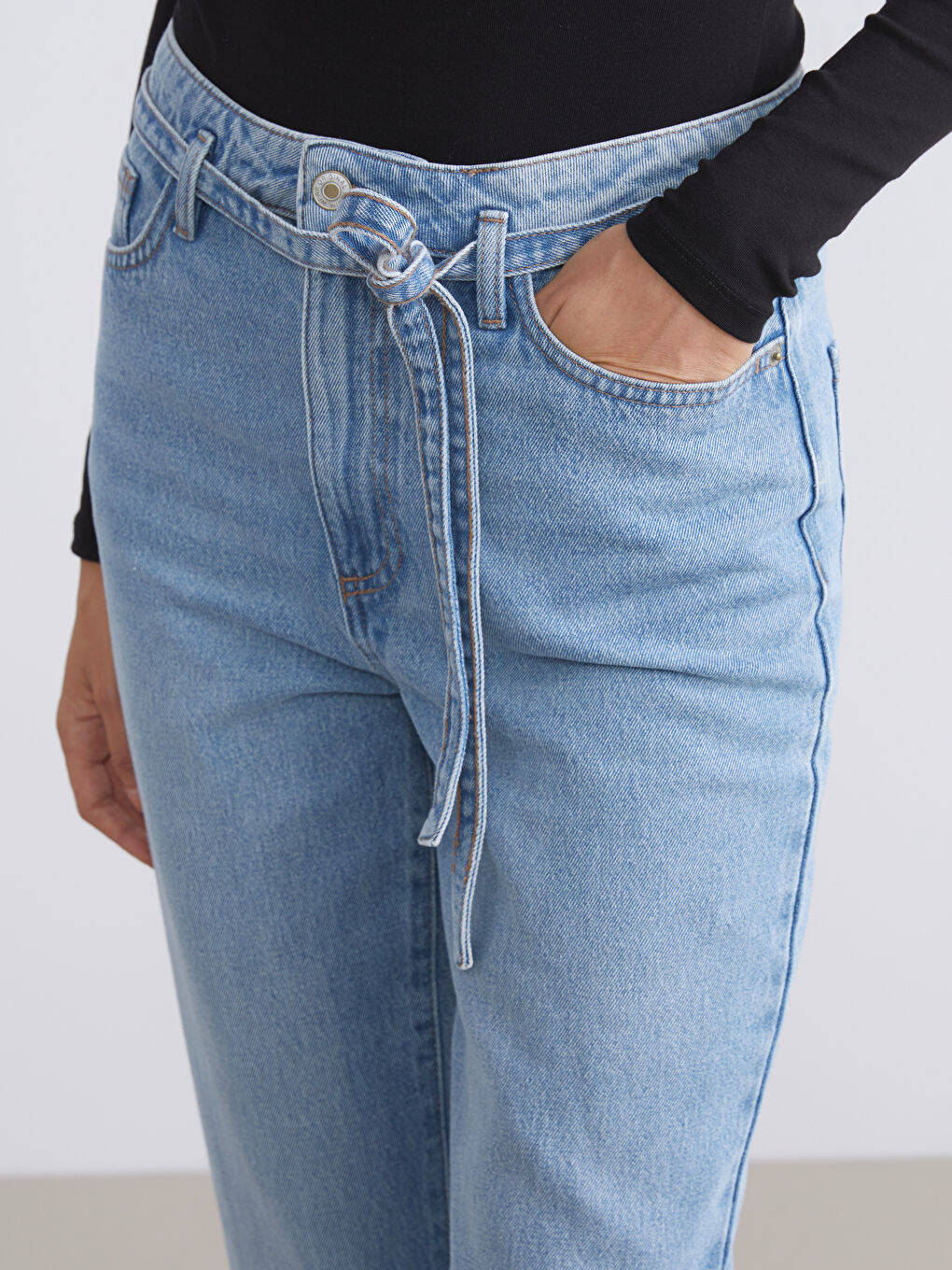 LCW Jeans Straight Fit Women's Jeans -W54792Z8-507