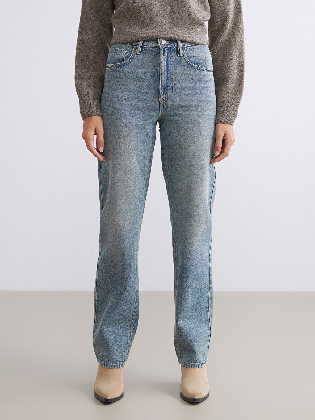 LCW Jeans Дънки За Жени С Права Кройка -W54794Z8-JVT