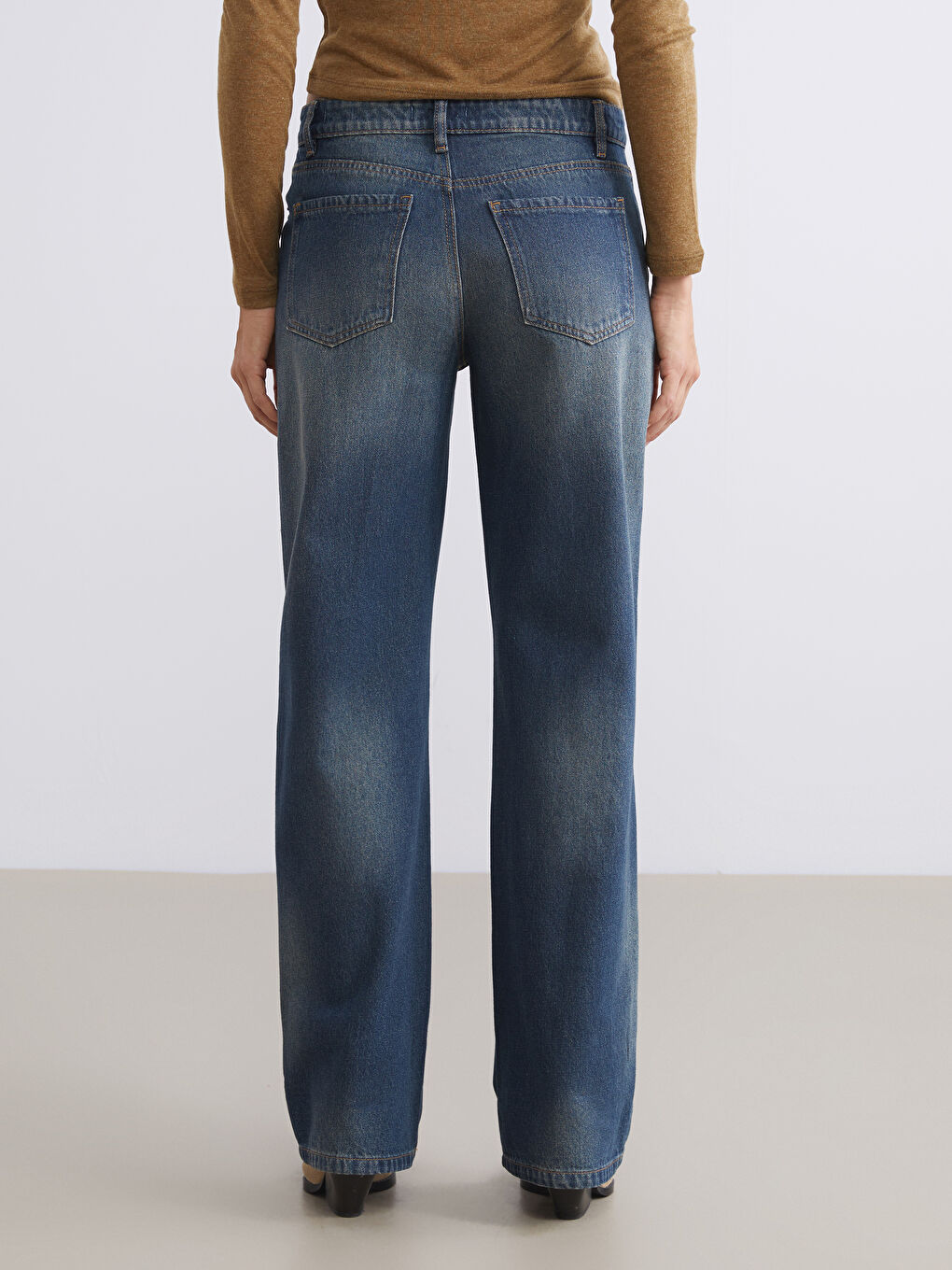 LCW Jeans Wideleg Women's Jeans -W54796Z8-JVV