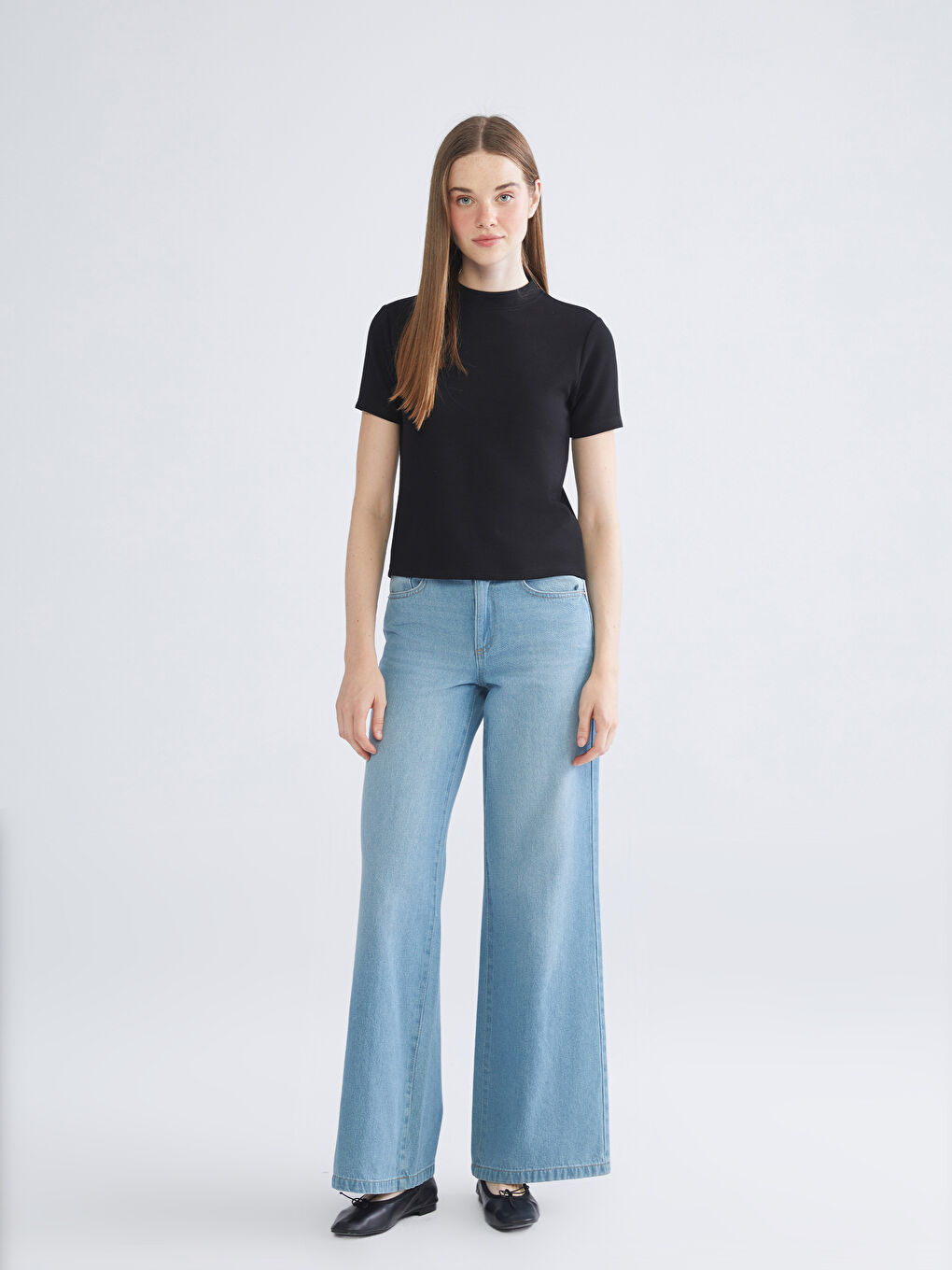 LCW Jeans Wideleg Women's Jeans -W54798Z8-311