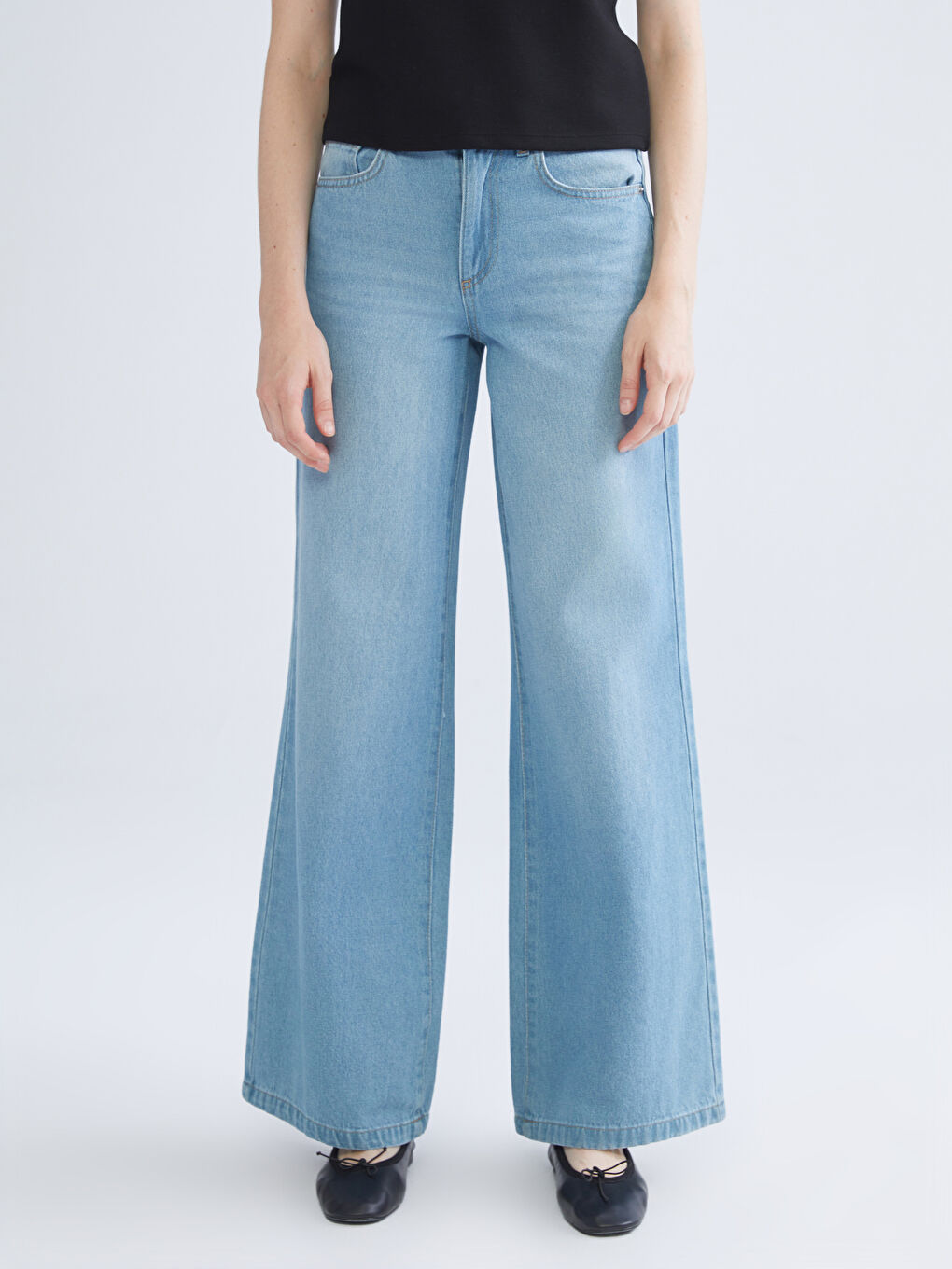LCW Jeans Wideleg Women's Jeans -W54798Z8-311
