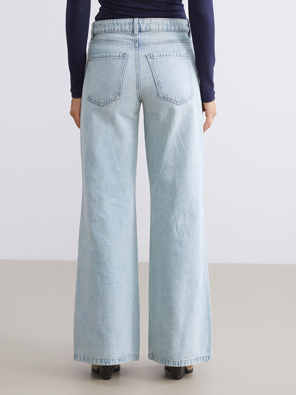 LCW Jeans Wideleg Women's Jeans -W54798Z8-869