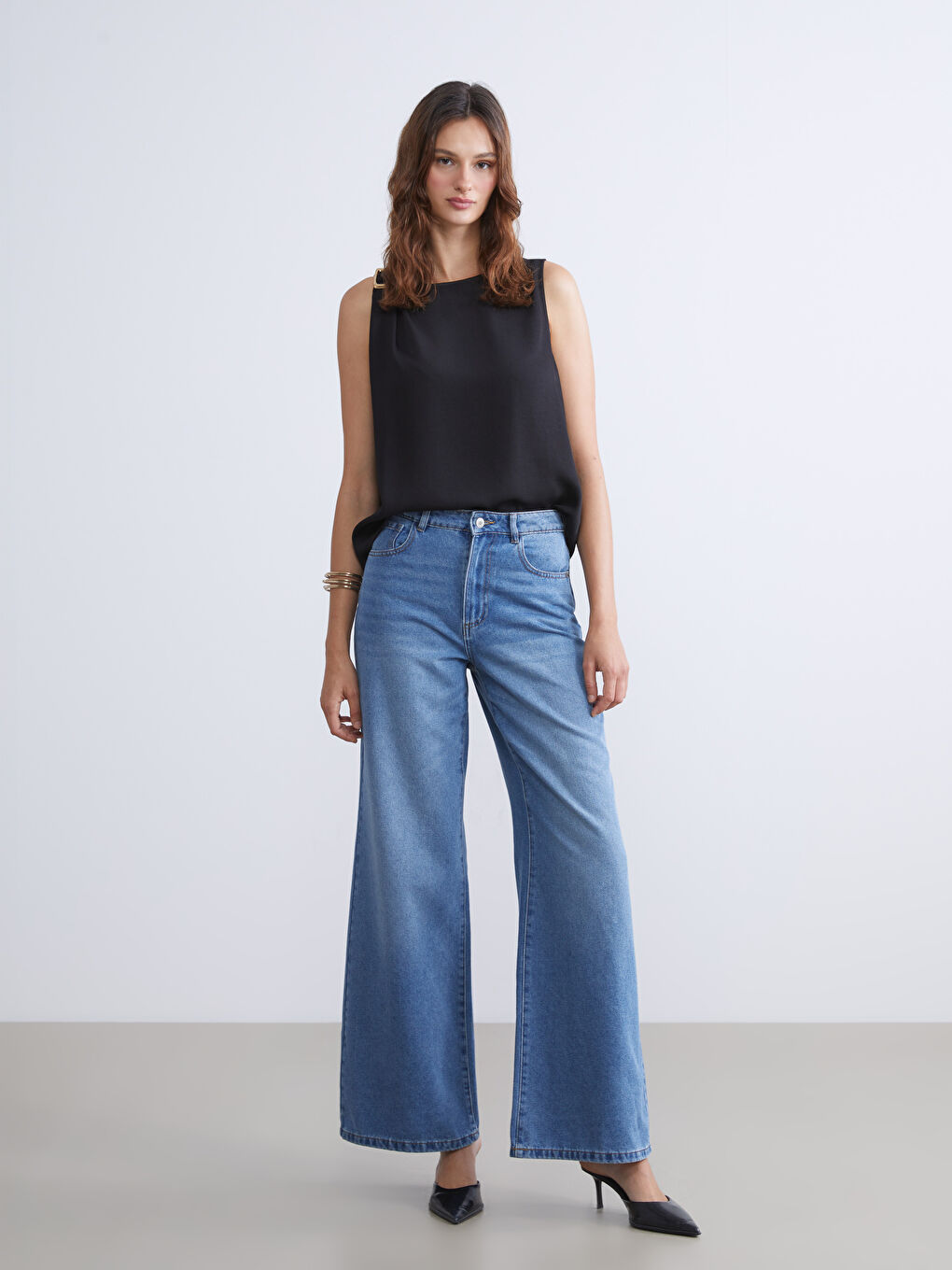 LCW Jeans Wideleg Women's Jeans -W54799Z8-507