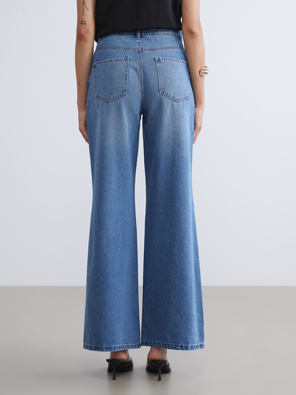 LCW Jeans Wideleg Women's Jeans -W54799Z8-507