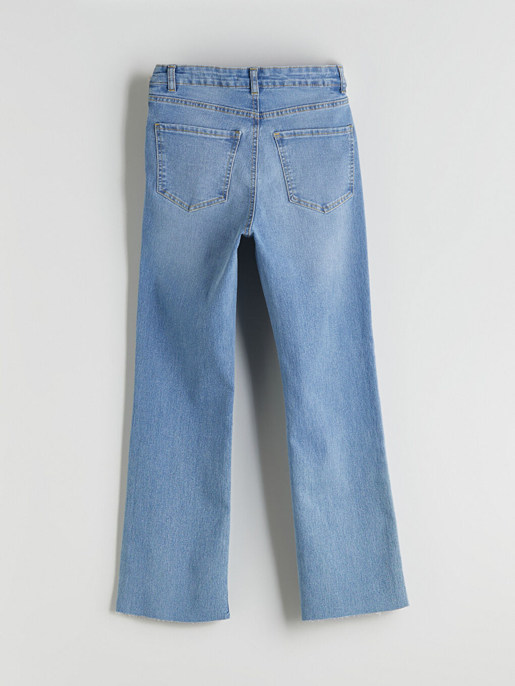 Cropped Flare Women's Jeans-4