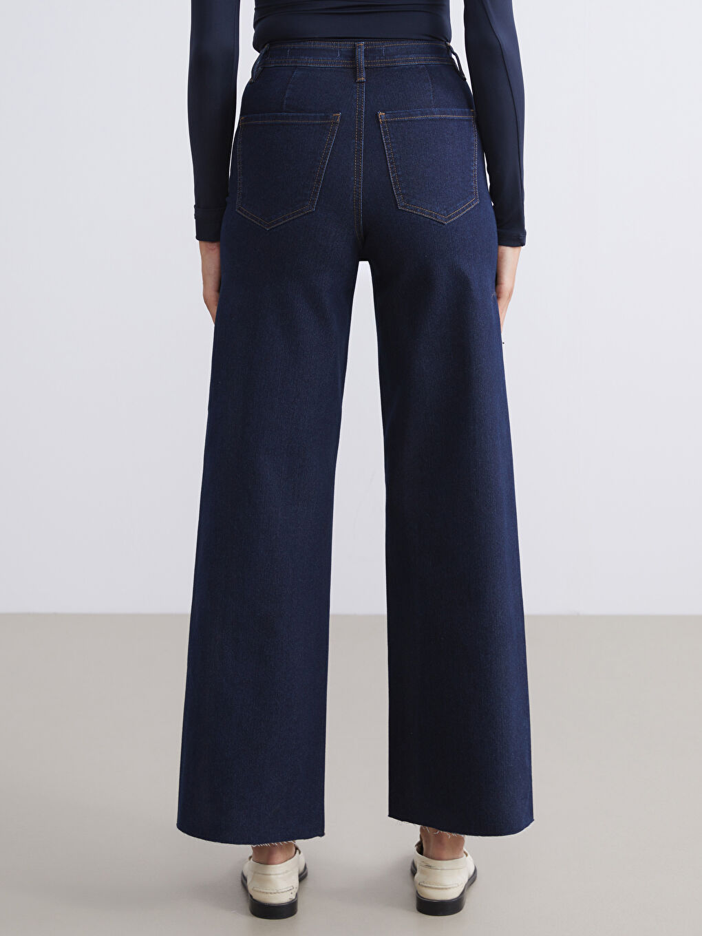 Wideleg Women's Jeans-3