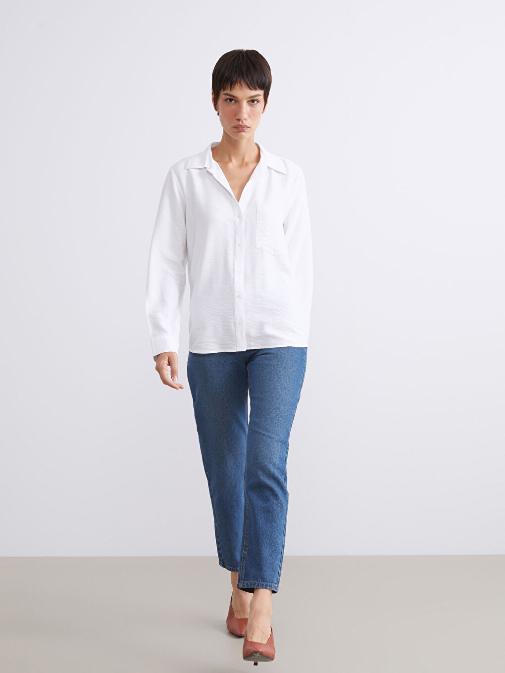LCW Jeans Mom Fit Women's Jeans -W54817Z8-507