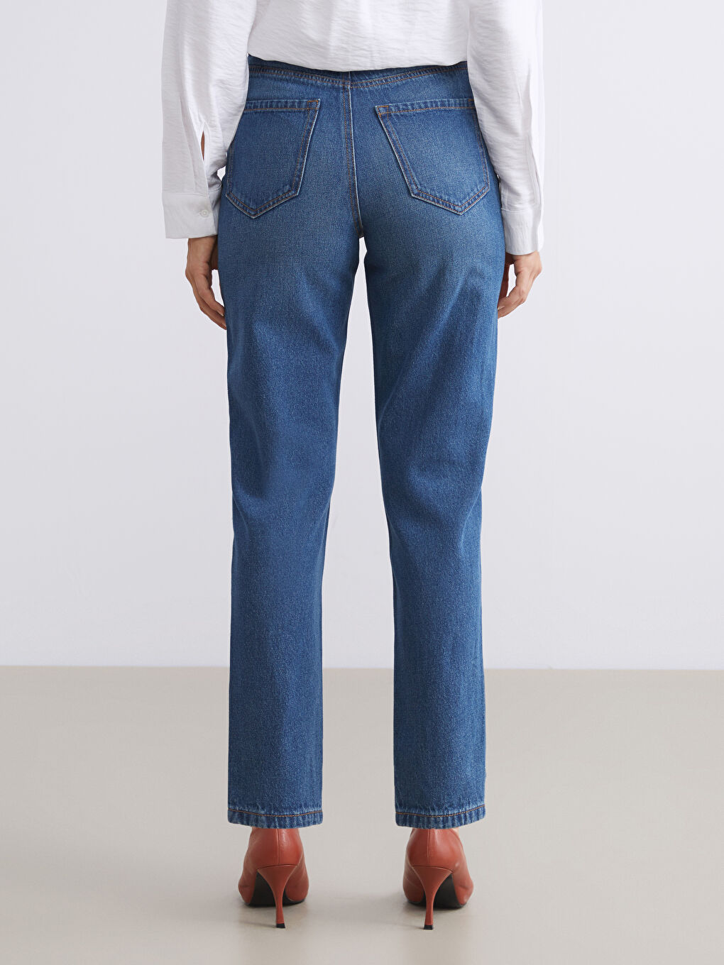 LCW Jeans Mom Fit Women's Jeans -W54817Z8-507