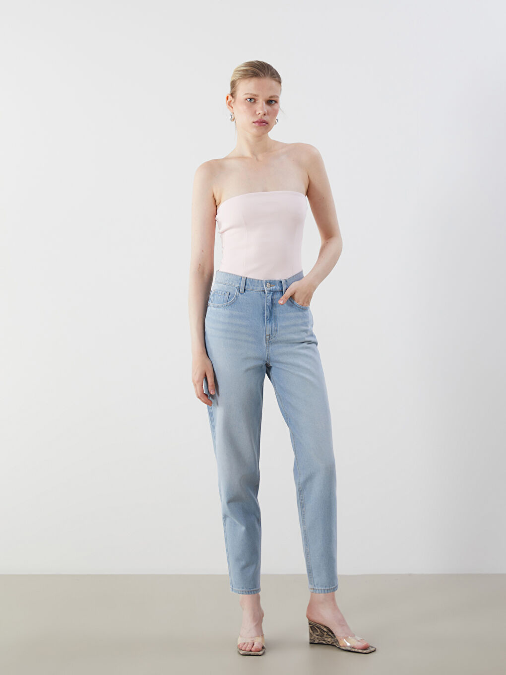 LCW Jeans Mom Fit Women's Jeans -W54819Z8-311