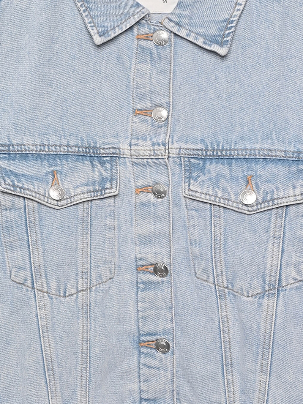 Джинсовая Куртка Женская С Длинным Рукавом Стандартного Кроя С Воротником Куртки-2