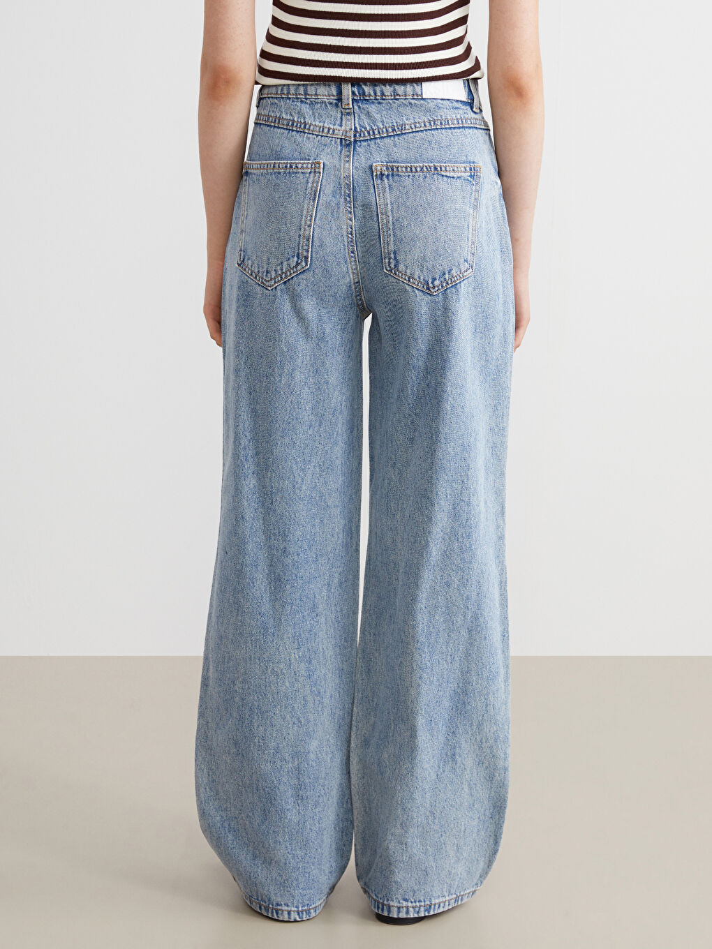 Wideleg Women's Jeans-3