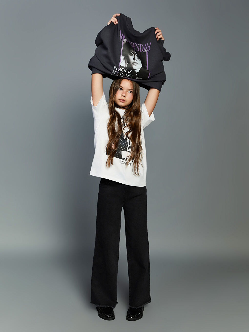 LCW Kids Wideleg Girls Jeans -W54863Z4-326