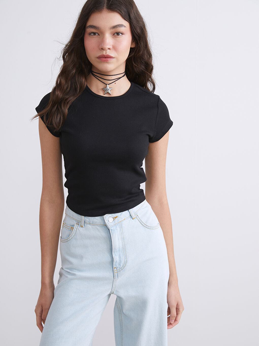 XSIDE Crew Neck Women's T-Shirt -W54866Z8-CVL