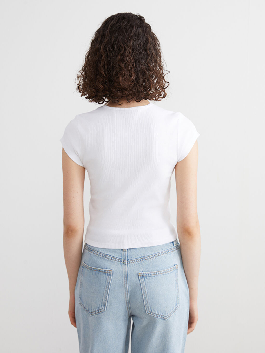 Crew Neck Women's T-Shirt-3