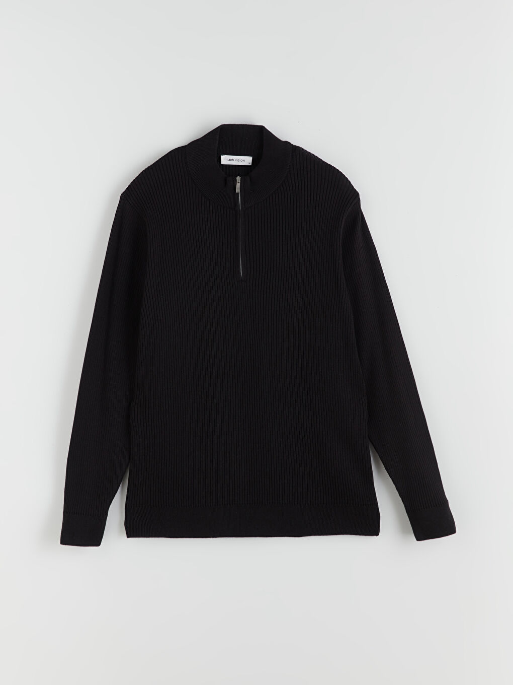 LCW Vision Funnel Neck Men's Knitwear Sweater -W54872Z8-CVL