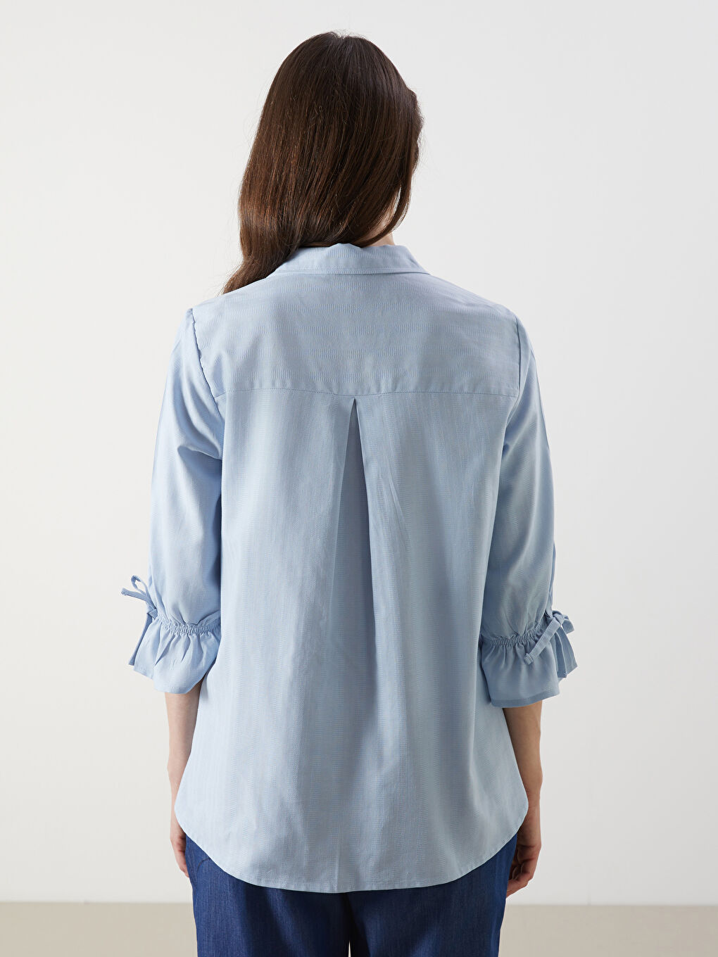 LCW Grace Regular Fit Women's Dobby Shirt -W54875Z8-DLZ