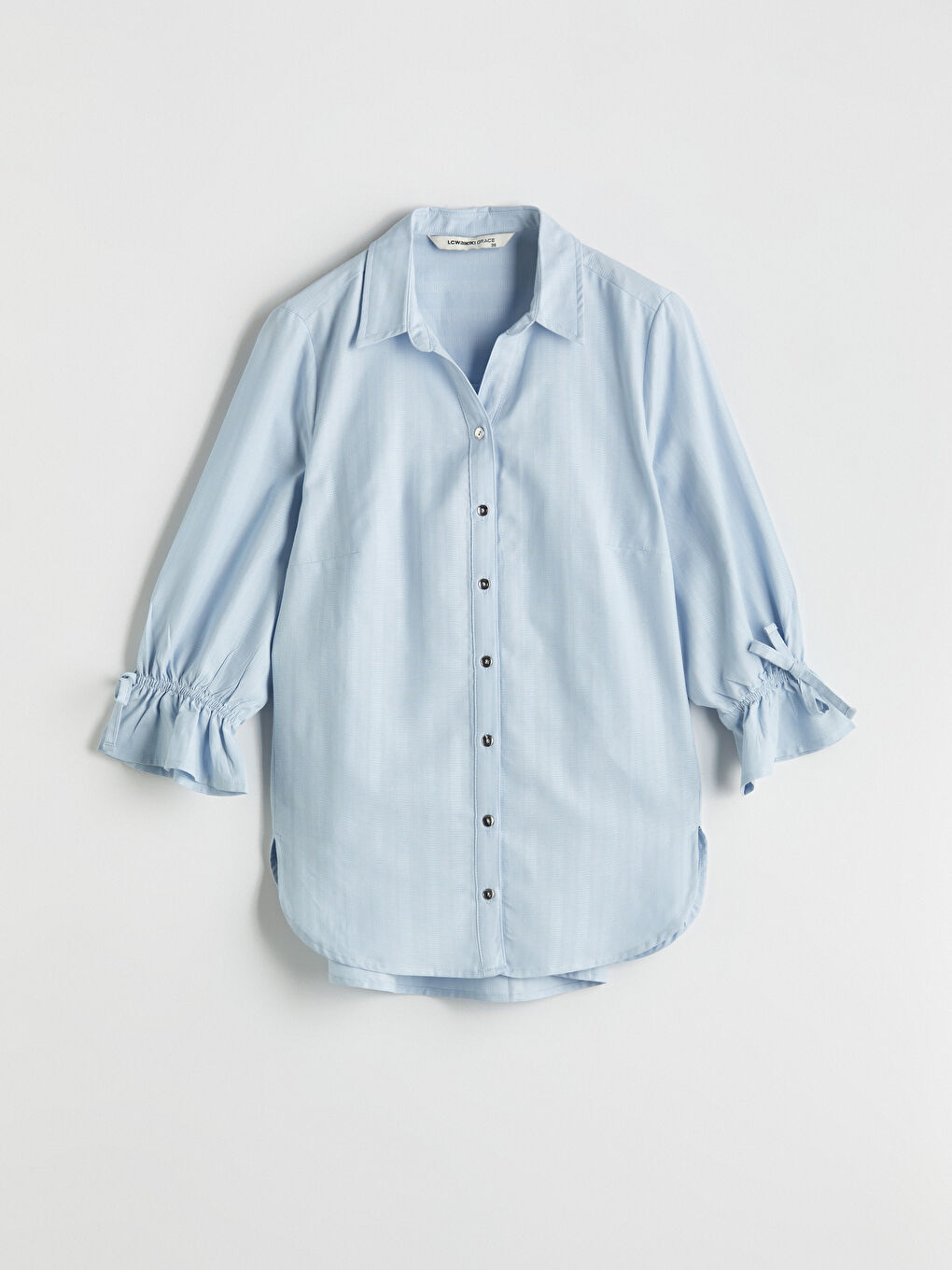 LCW Grace Regular Fit Women's Dobby Shirt -W54875Z8-DLZ