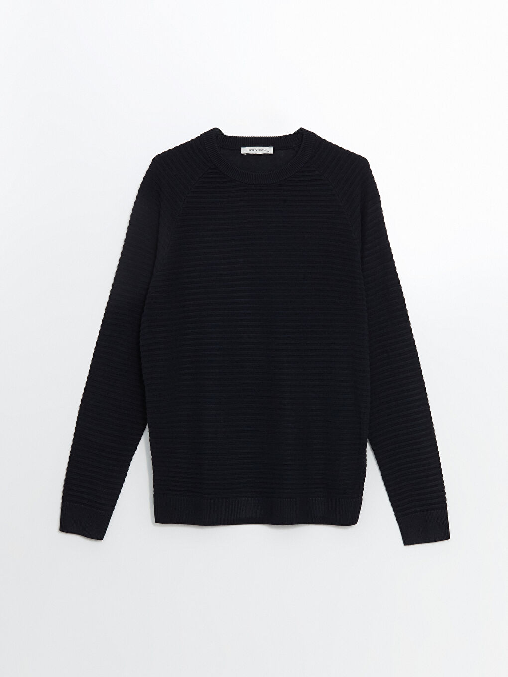 LCW Vision Crew Neck Long Sleeve Men's Tricot Sweater -W54878Z8-RFH