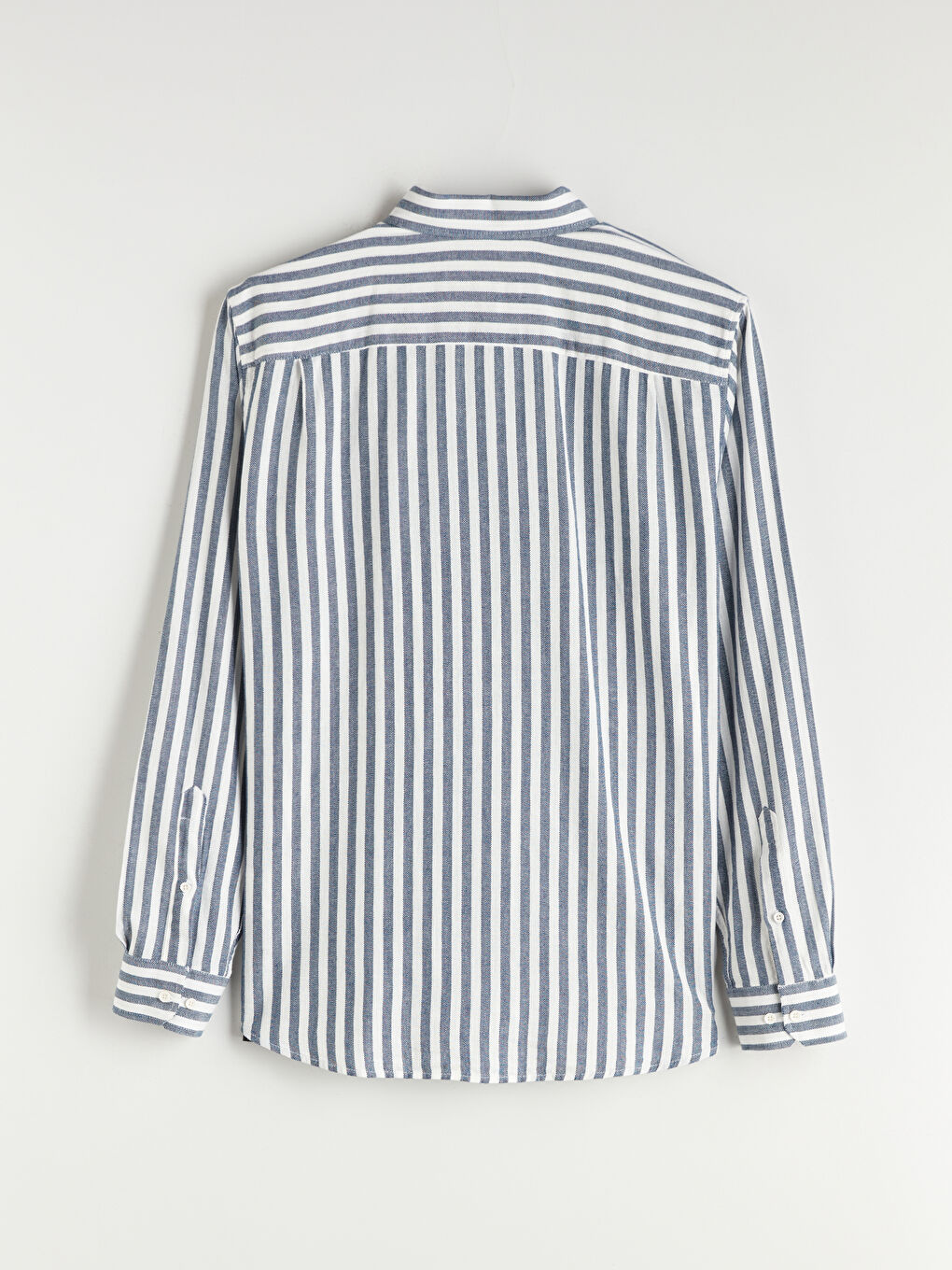 SOUTHBLUE Regular Fit Long Sleeve Striped Poplin Men's Shirt -W54910Z8-LGS