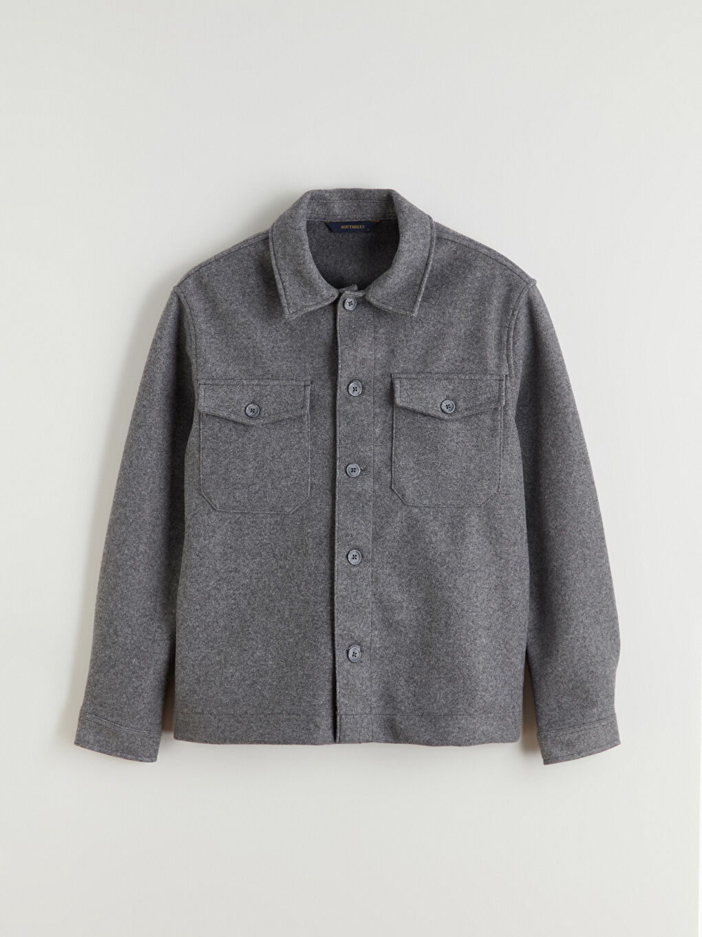 Relaxed Fit Long Sleeve Cachet Men's Shirt Jacket