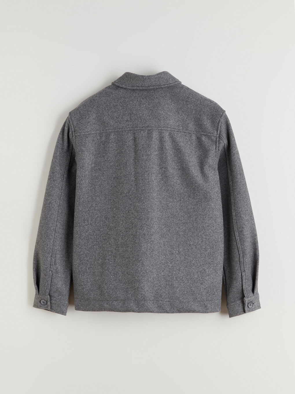 Relaxed Fit Long Sleeve Cachet Men's Shirt Jacket-1