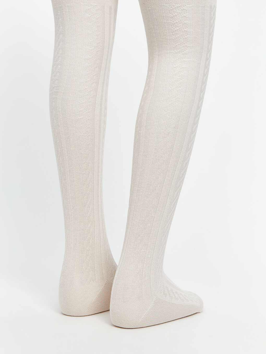 LCW Kids Patterned Girls' Tights 2 Pack -W54929Z4-FS2