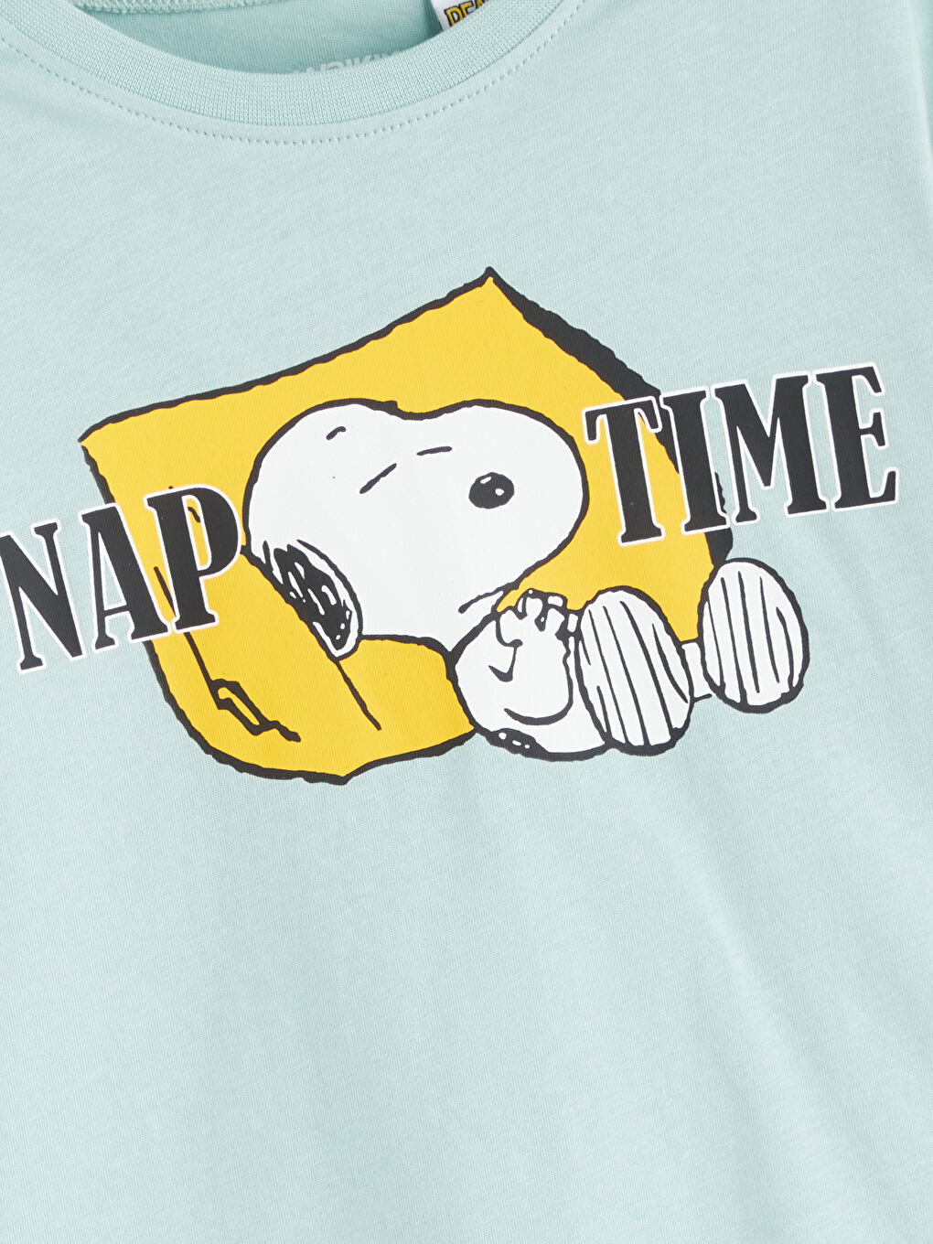 LCW Kids Crew Neck Snoopy Printed Boys' Pyjama Set -W54931Z1-FFV