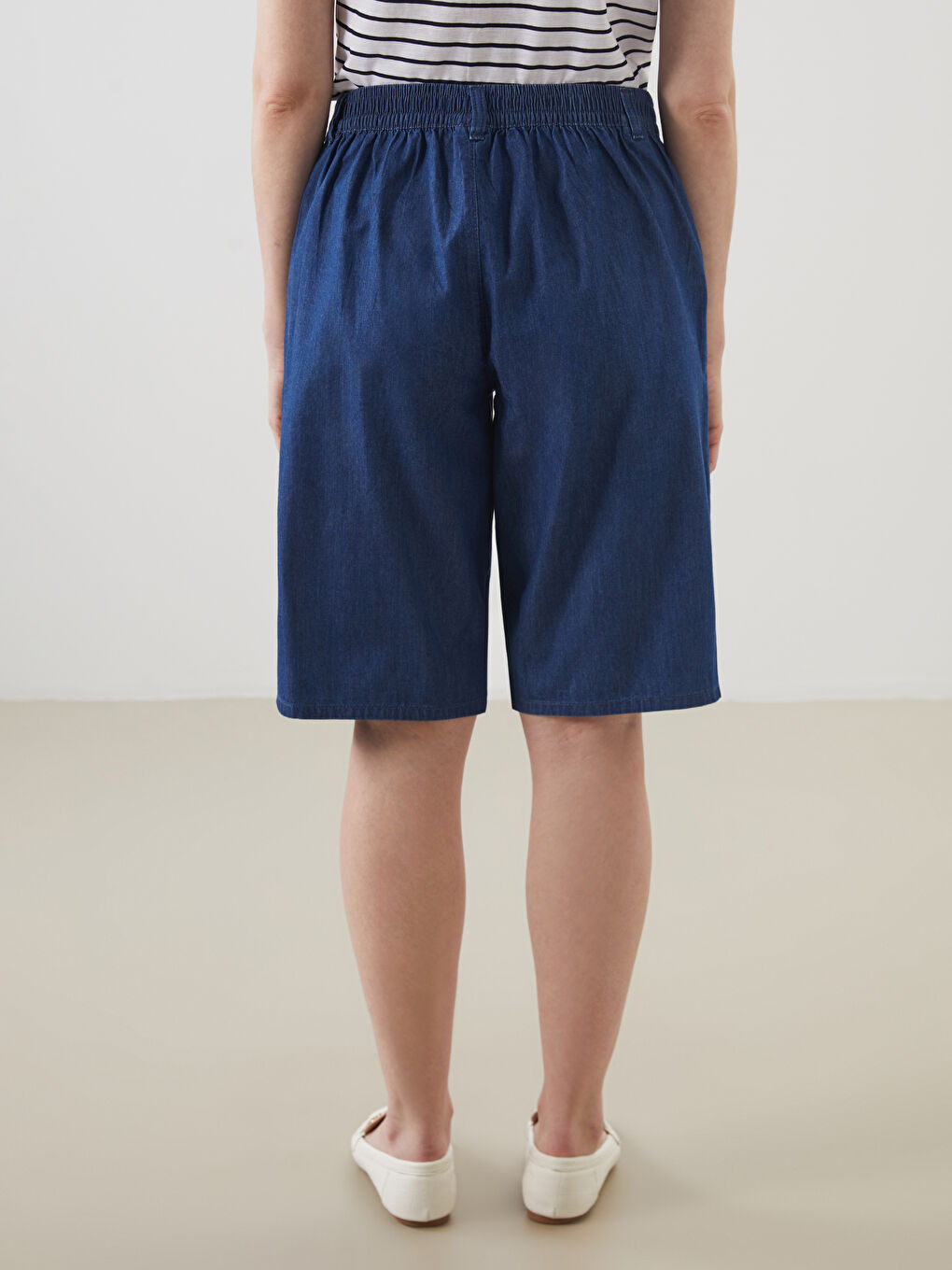 LCW Grace Woman BLACK Denim Shorts -W54947Z8-890
